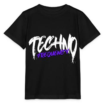 Techno - T-shirt bio MINI CREATOR Stanley/Stella Enfant - noir - Devant - Mikhail (115cm)