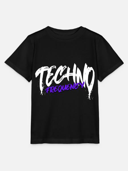 Techno - T-shirt bio MINI CREATOR Stanley/Stella Enfant - noir