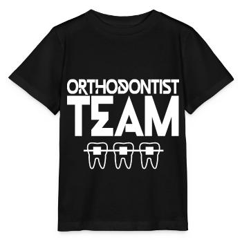 Orthodontic team jaw orthodontics doctor - Stanley/Stella MINI CREATOR Kids’ T-Shirt - black - Front - Mikhail (115cm)