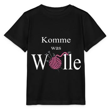 Wolle - Stanley/Stella Kinder T-Shirt MINI CREATOR  - Schwarz - Vorne - Mikhail (115cm)