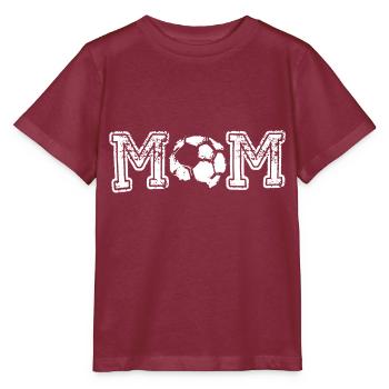 Soccer Mom Shirt - Stanley/Stella MINI CREATOR Kids’ T-Shirt - burgundy - Front - Kain (125cm)