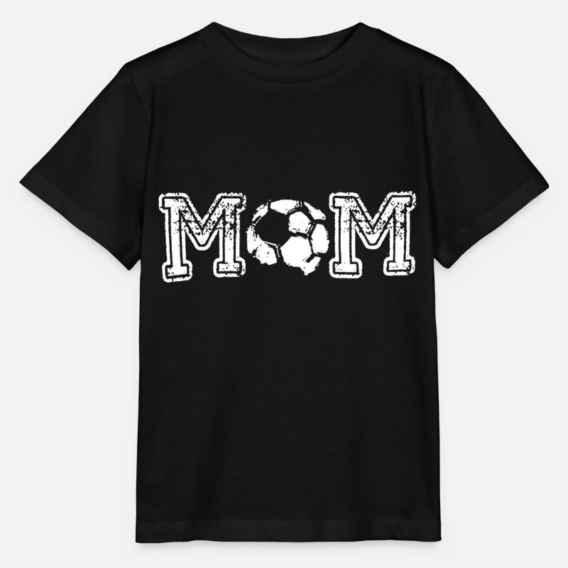 Fußball Mom Shirt - Stanley/Stella Kinder T-Shirt MINI CREATOR  - Schwarz