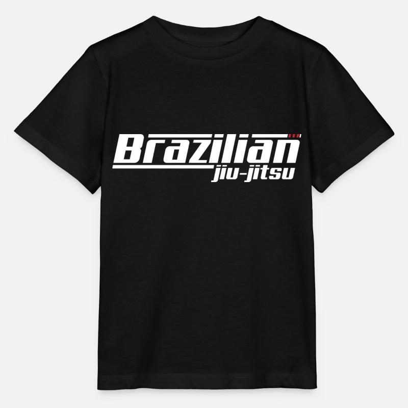 Le Jiu Jitsu brésilien signe BJJ - T-shirt bio MINI CREATOR Stanley/Stella Enfant - noir