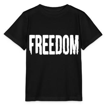 Freedom - Stanley/Stella MINI CREATOR Kids’ T-Shirt - black - Front - Mikhail (115cm)