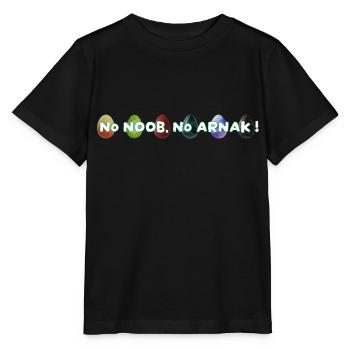 No Noob no arnak! - Stanley/Stella Kinder T-Shirt MINI CREATOR  - Schwarz - Vorne - Mikhail (115cm)