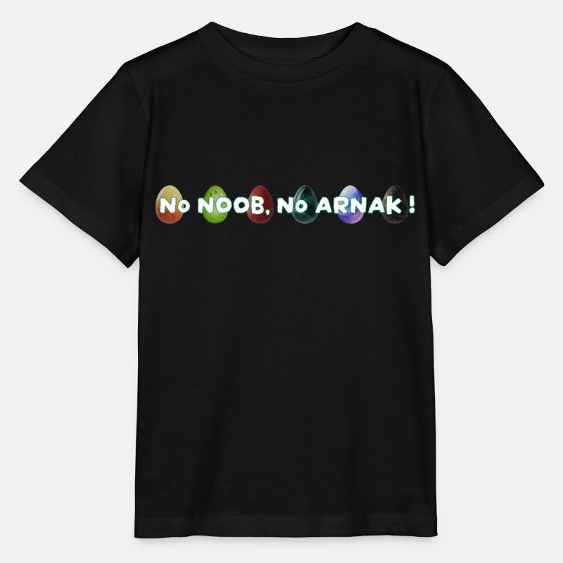 No Noob no arnak ! - T-shirt bio MINI CREATOR Stanley/Stella Enfant - noir