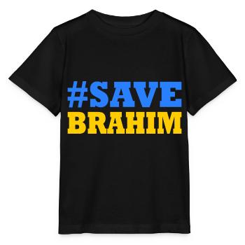 Save brahim - T-shirt bio MINI CREATOR Stanley/Stella Enfant - noir - Devant - Mikhail (115cm)
