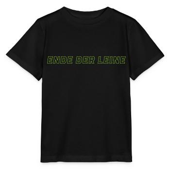 Ende der Leine - Stanley/Stella Kinder T-Shirt MINI CREATOR  - Schwarz - Vorne - Mikhail (115cm)