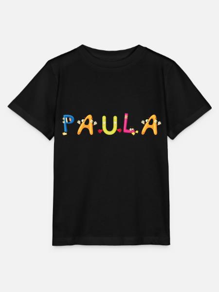 Paula - Stanley/Stella Kinder T-Shirt MINI CREATOR  - Schwarz