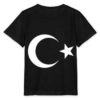 Turquie Turquie - T-shirt bio MINI CREATOR Stanley/Stella Enfant - noir - Devant - Mikhail (115cm)