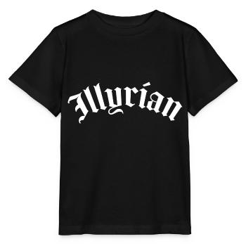Inscription Illyrian - T-shirt bio MINI CREATOR Stanley/Stella Enfant - noir - Devant - Mikhail (115cm)