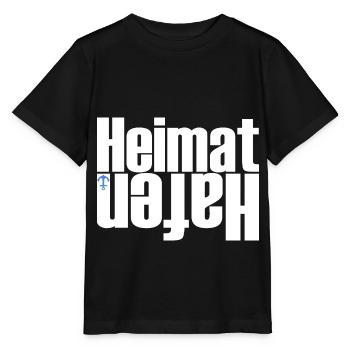 heimat hafen geschenkidee - Stanley/Stella Kinder T-Shirt MINI CREATOR  - Schwarz - Vorne - Mikhail (115cm)