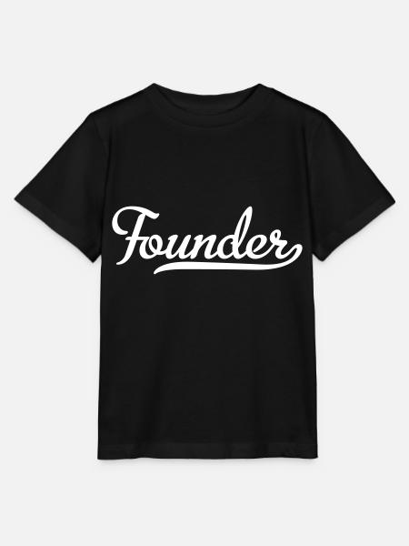 Gründer - Stanley/Stella Kinder T-Shirt MINI CREATOR - Schwarz