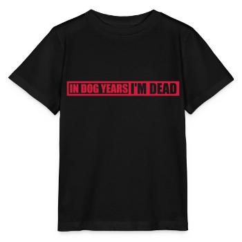 in dog years Dead - Stanley/Stella Kinder T-Shirt MINI CREATOR  - Schwarz - Vorne - Mikhail (115cm)