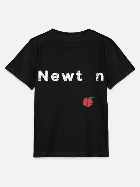 Isaac Newton - Stanley/Stella Kinder T-Shirt MINI CREATOR - Schwarz