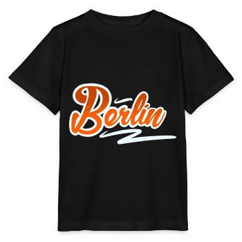 Berlin - T-shirt bio MINI CREATOR Stanley/Stella Enfant - noir - Devant - Mikhail (115cm)