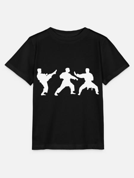 Karate - Stanley/Stella Kinder T-Shirt MINI CREATOR  - Schwarz