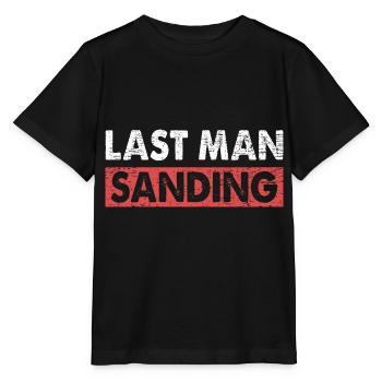 Last Man Sanding Fahrzeuglackierer - Stanley/Stella Kinder T-Shirt MINI CREATOR  - Schwarz - Vorne - Mikhail (115cm)
