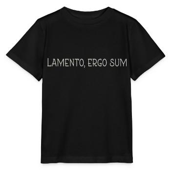 Se lamenter - T-shirt bio MINI CREATOR Stanley/Stella Enfant - noir - Devant - Mikhail (115cm)