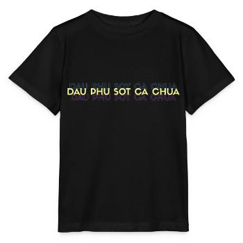 Nourriture vietnamienne - T-shirt bio MINI CREATOR Stanley/Stella Enfant - noir - Devant - Mikhail (115cm)