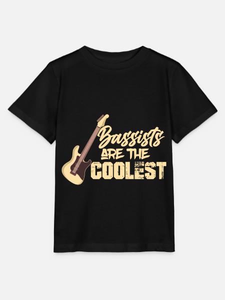 Cooler Bassist - Stanley/Stella Kinder T-Shirt MINI CREATOR - Schwarz