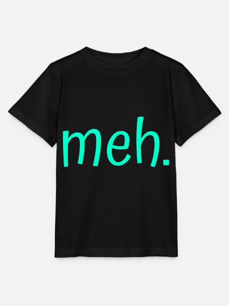 meh. - Stanley/Stella Kinder T-Shirt MINI CREATOR - Schwarz