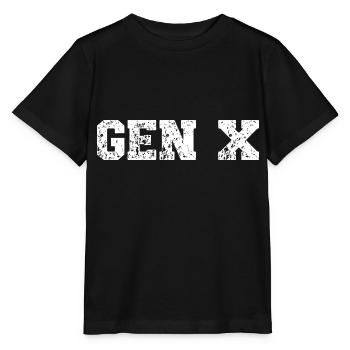 Gen X FAFO Génération X - T-shirt bio MINI CREATOR Stanley/Stella Enfant - noir - Devant - Mikhail (115cm)