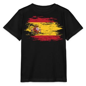 Spanien used - Stanley/Stella Kinder T-Shirt MINI CREATOR  - Schwarz - Vorne - Mikhail (115cm)
