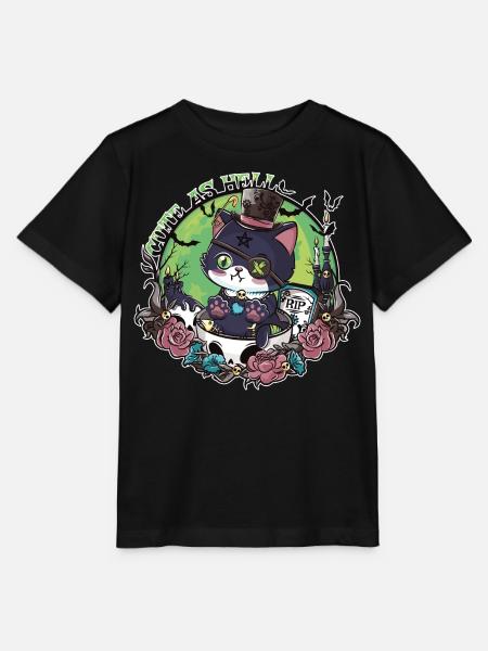 The awakening of Catleman Jack - Stanley/Stella MINI CREATOR Kids’ T-Shirt - black