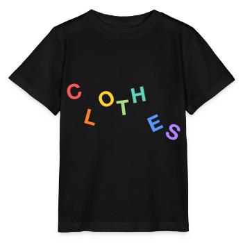 Kleider Buchstabensalat - Stanley/Stella Kinder T-Shirt MINI CREATOR  - Schwarz - Vorne - Mikhail (115cm)