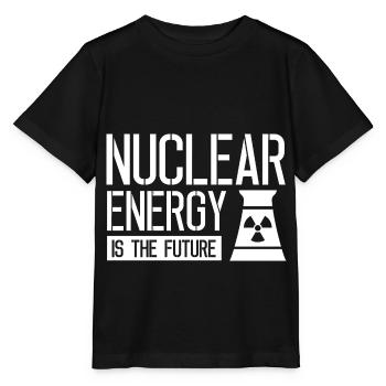 L’énergie nucléaire est l’avenir nucléaire nucléaire - T-shirt bio MINI CREATOR Stanley/Stella Enfant - noir - Devant - Mikhail (115cm)