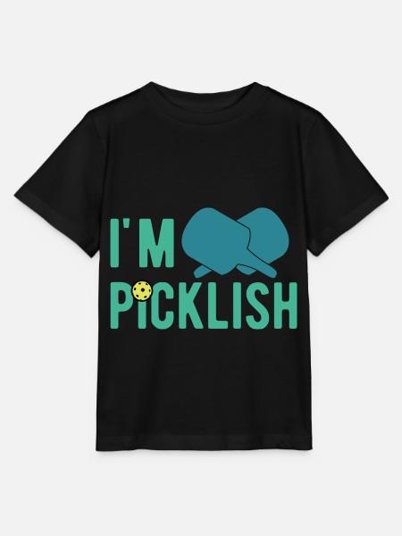 Pickleballs Pickleball - Stanley/Stella T-shirt MINI CREATOR til børn - sort