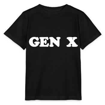 Gen X FAFO Génération X - T-shirt bio MINI CREATOR Stanley/Stella Enfant - noir - Devant - Mikhail (115cm)