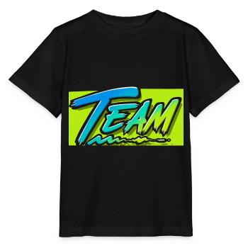 Équipe - T-shirt bio MINI CREATOR Stanley/Stella Enfant - noir - Devant - Mikhail (115cm)