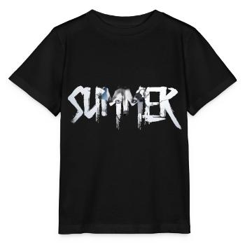 Summer Sommer - Stanley/Stella Kinder T-Shirt MINI CREATOR  - Schwarz - Vorne - Mikhail (115cm)