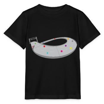 MARBLE RUN - Stanley/Stella MINI CREATOR Kids’ T-Shirt - black - Front - Mikhail (115cm)