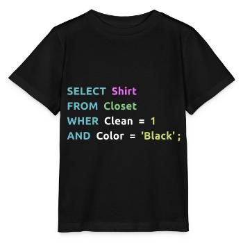 Nerd Computer Computerarbeit Coder Geschenkidee - Stanley/Stella Kinder T-Shirt MINI CREATOR  - Schwarz - Vorne - Mikhail (115cm)