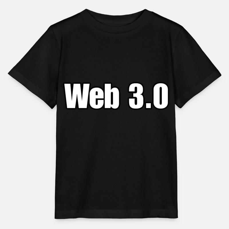 Web 3.0, Finanzen, Krypto-Handel, Tech-Addict - Stanley/Stella Kinder T-Shirt MINI CREATOR  - Schwarz