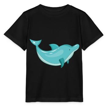 Dauphin Dauphin Dauphin Marsilage - T-shirt bio MINI CREATOR Stanley/Stella Enfant - noir - Devant - Mikhail (115cm)