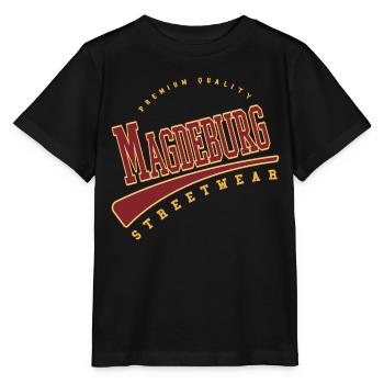 Magdeburg Allemagne College High School Style - T-shirt bio MINI CREATOR Stanley/Stella Enfant - noir - Devant - Mikhail (115cm)