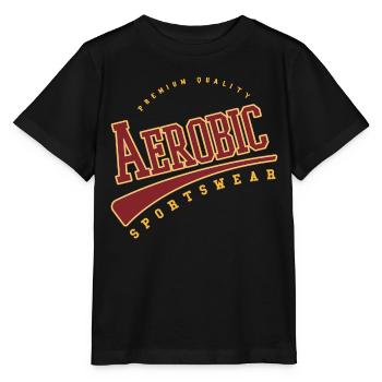 Aérobic Sports Aérobic Sport Fitness Training - T-shirt bio MINI CREATOR Stanley/Stella Enfant - noir - Devant - Mikhail (115cm)