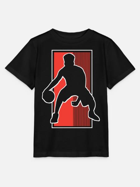 Basketball Basketballer - Stanley/Stella Kinder T-Shirt MINI CREATOR  - Schwarz