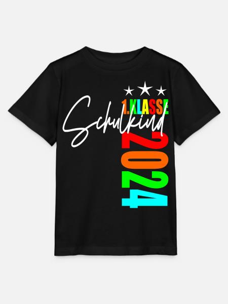 Schulkind 2024 - Stanley/Stella Kinder T-Shirt MINI CREATOR - Schwarz
