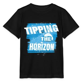 Tipping the Horizon - Stanley/Stella MINI CREATOR Kids’ T-Shirt - black - Front - Mikhail (115cm)