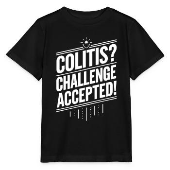 Colite? Défi accepté ! – Motiver les MICI D - T-shirt bio MINI CREATOR Stanley/Stella Enfant - noir - Devant - Mikhail (115cm)