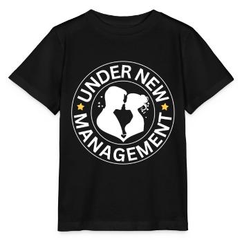Unter neuer Leitung Hochzeit Design - Stanley/Stella Kinder T-Shirt MINI CREATOR  - Schwarz - Vorne - Mikhail (115cm)