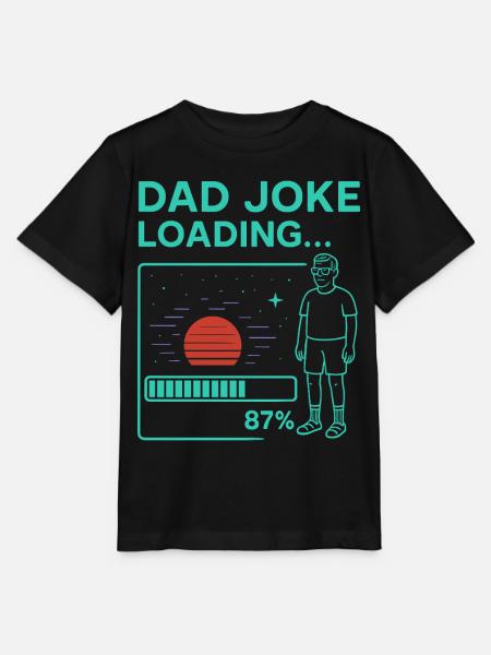 Dad Joke Loading - Stanley/Stella Kinder T-Shirt MINI CREATOR - Schwarz