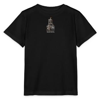 Wartburg, World Heritage Site,Thuringia, Germany - Stanley/Stella MINI CREATOR Kids’ T-Shirt - black - Front - Mikhail (115cm)