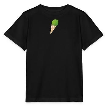 Glace au citron vert Glace d’été Citron Fruit Vacances - T-shirt bio MINI CREATOR Stanley/Stella Enfant - noir - Devant - Mikhail (115cm)
