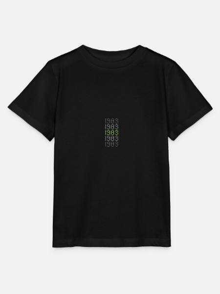 1983 - Stanley/Stella Kinder T-Shirt MINI CREATOR - Schwarz
